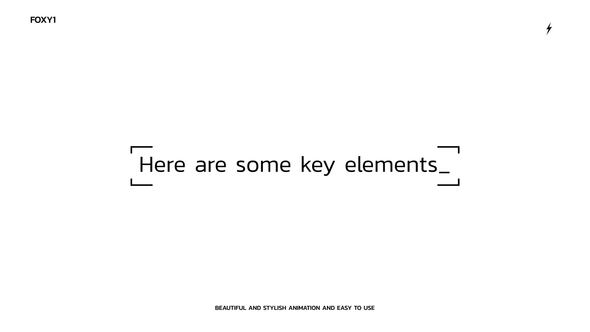 Typewriter Titles template preview