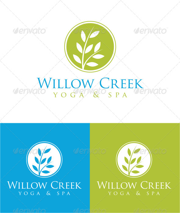 Willow Creek - Nature Logo Templates