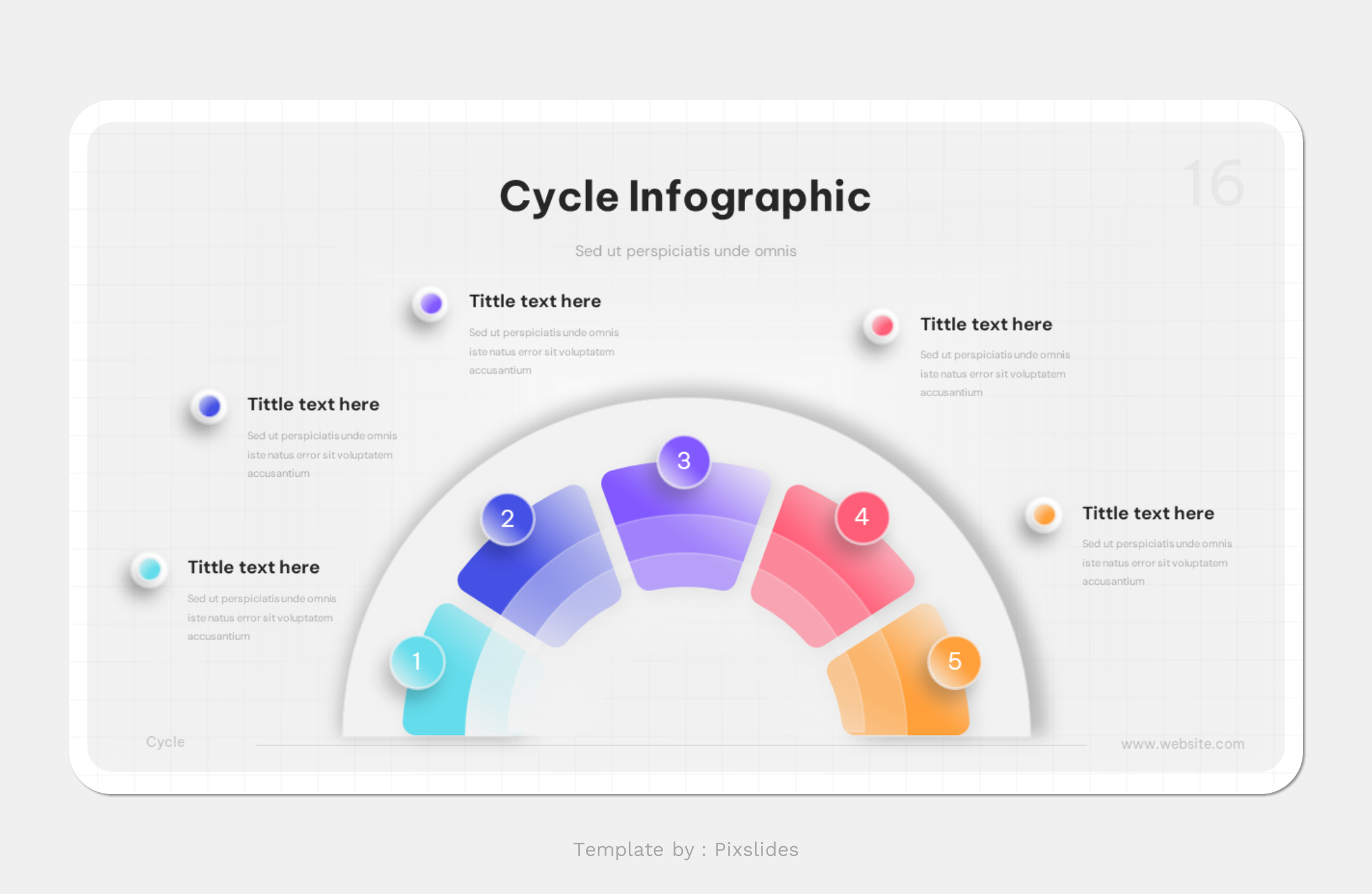 Cycle Infographic PowerPoint Presentation Template, Presentation Templates