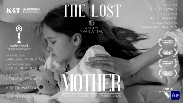 Sure Cinematic Title Titles template preview