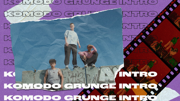 Komodo - Urban Intro Openers template preview