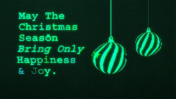 Christmas Glitch Opener Openers template preview