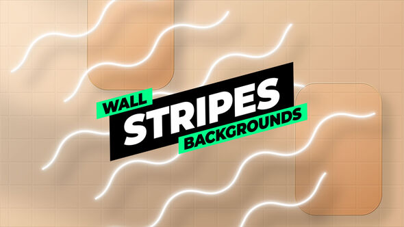 Wall Stripes Backgrounds Elements template preview