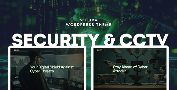 Secura - CCTV & Security WordPress Theme