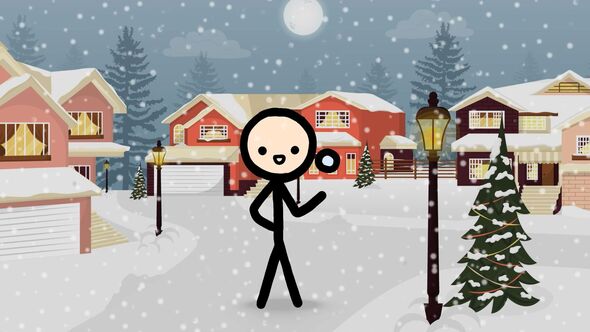 Christmas Logo Reveal 02 Openers template preview