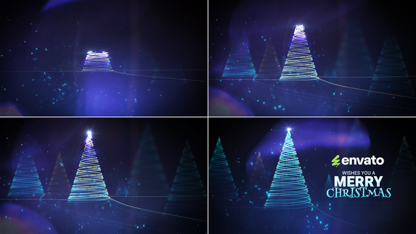 Christmas Wishes // Magic Christmas Wishes Openers template preview