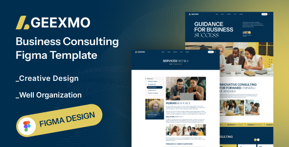 Geexmo Business Consulting Figma Template