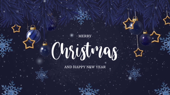 Merry Christmas  Intro Openers template preview