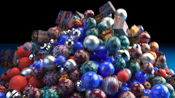 Christmas Celebration Launch Logo Stings template preview