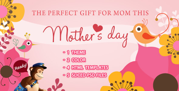 Mamalove Email Template - ThemeForest 4526001