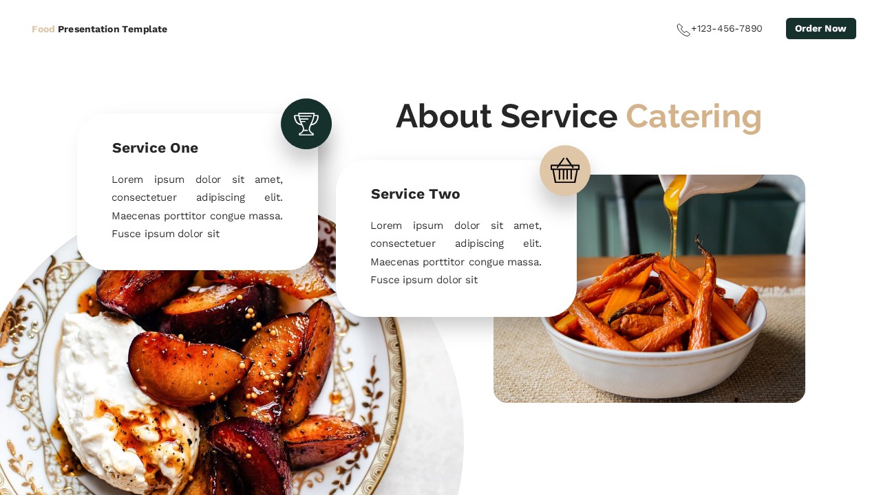 Catering - Food Powerpoint Templates, Presentation Templates | GraphicRiver