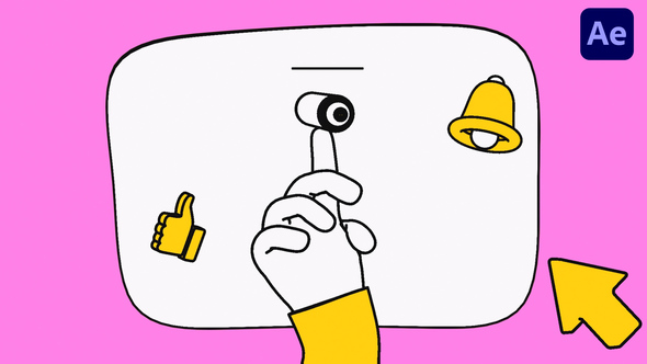 3D Draw & Social Logo Reveal Logo Stings template preview