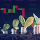 Live Stock Charts and Coins with Plants on Them - VideoHive Item for Sale