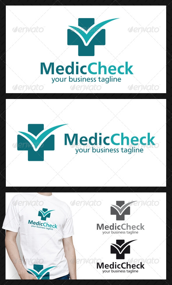 Medic Check Logo Template - Symbols Logo Templates