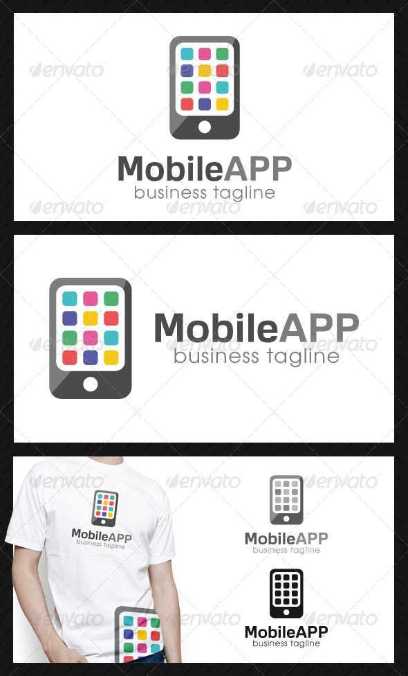 Mobile App Logo Template - Objects Logo Templates