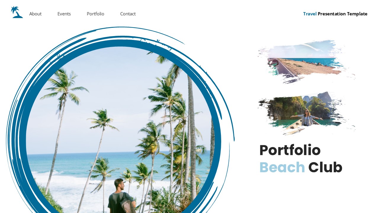 Beach Club - Travel Powerpoint Templates, Presentation Templates ...