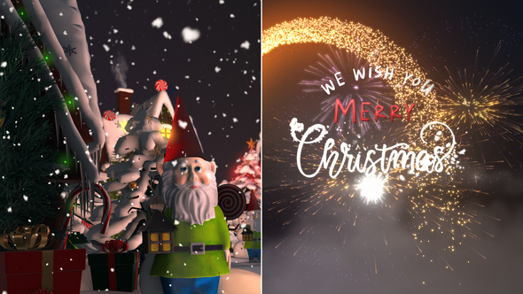 Merry Christmas Openers template preview