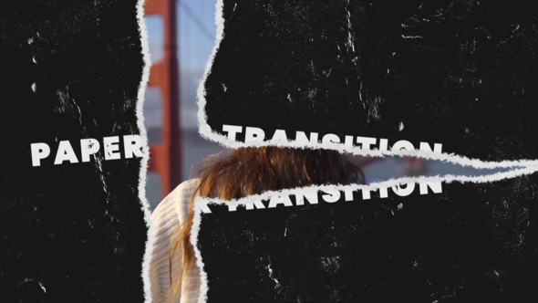 Paper Transitions V7 Elements template preview