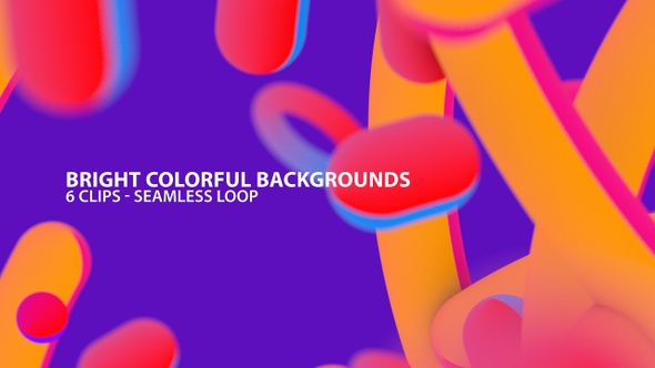 Bright Colorful Abstract Backgrounds
