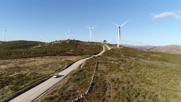 Generating Clean Green Electricity From Wind Turbine Generators in the Portuguese Mountainous Area alt