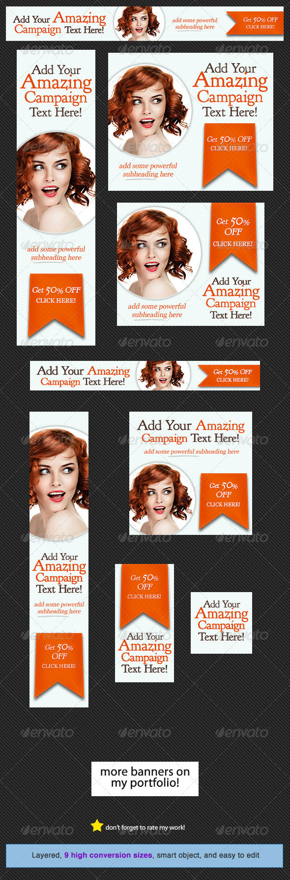 SugarPop - Web Banner Design - Banners & Ads Web Elements