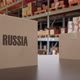 Boxes with MADE IN RUSSIA Text on Conveyor - VideoHive Item for Sale