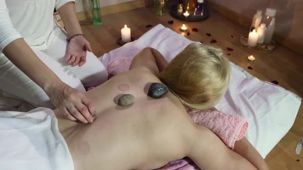 Hot Stone Massage. 2 Shots.