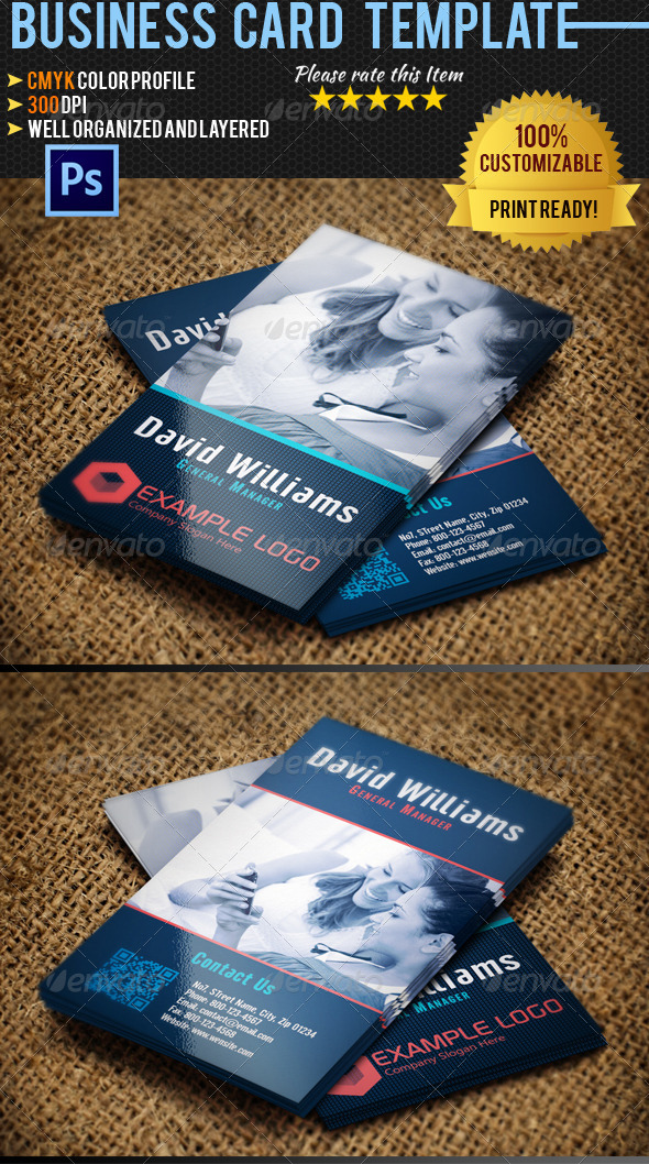 Corporate Business Card 023 - Corporate Business Cards