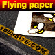 Flying paper on the highway - VideoHive Item for Sale