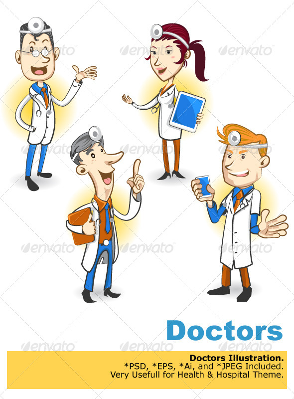 Doctor Character - Health/Medicine Conceptual