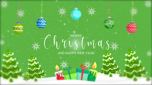 Christmas Intro I Christmas Opener Openers template preview