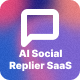 AI Social Replier SaaS - GPT Response Generator 