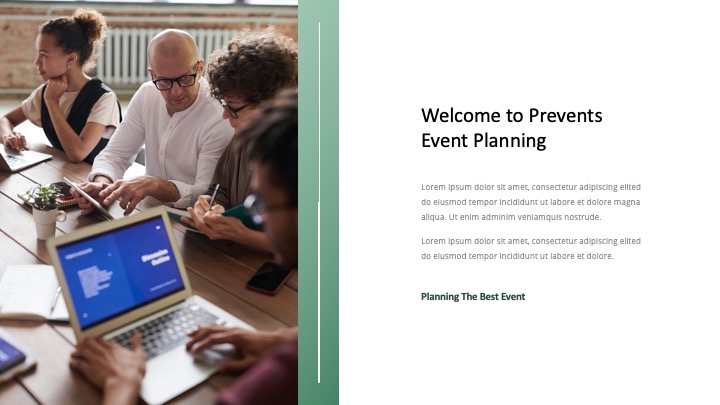 Prevent Events Prevent - Event Planning Presentation Power Point Template ...