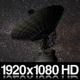 Satellite Dish Time Lapse on Night Sky Stars - VideoHive Item for Sale