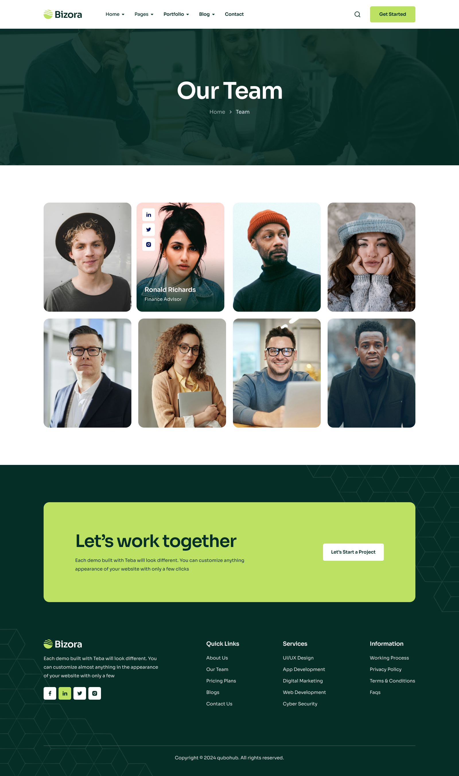 Bizora - Business Consulting Figma Template by qubohub | ThemeForest