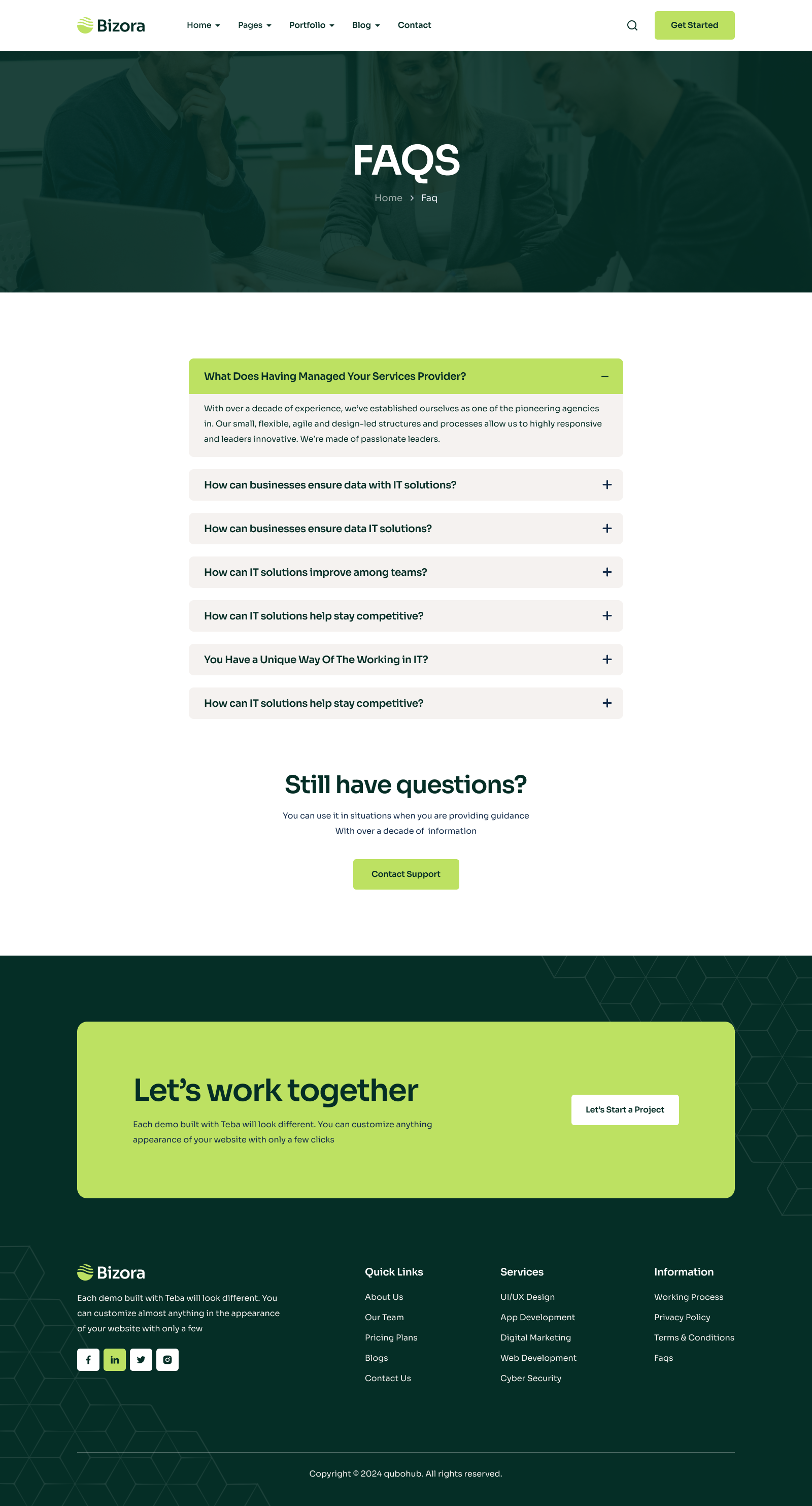 Bizora - Business Consulting Figma Template by qubohub | ThemeForest