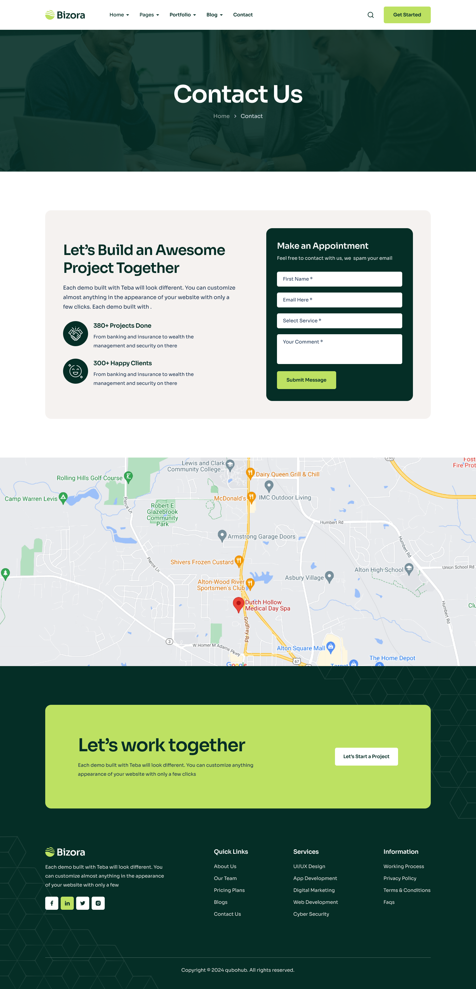Bizora - Business Consulting Figma Template by qubohub | ThemeForest
