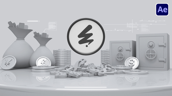 Money Logo Reveal Logo Stings template preview