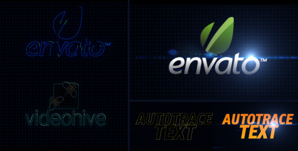 Autotrace Logo Reveal - VideoHive 4594960