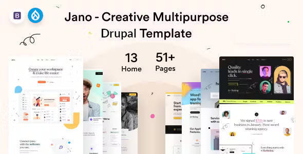 Jano - Creative Multipurpose Drupal 11 & 10 Theme