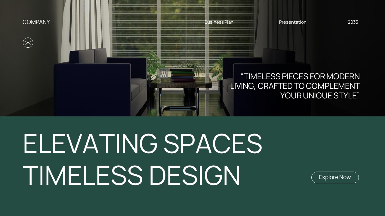Green White Modern Minimalist Business Plan GSL Presentation ...