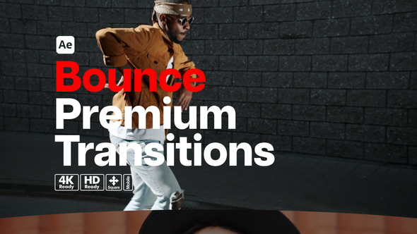 Premium Transitions Bounce Elements template preview