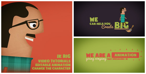 Animated Character Service - VideoHive 4595454