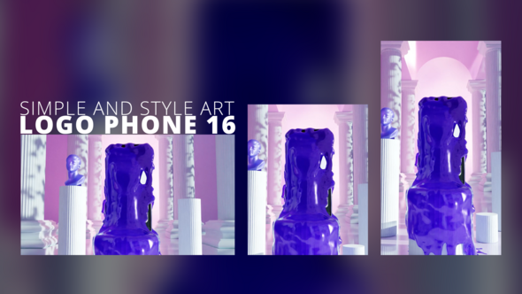 Phone 16 Pro Logo Presentation Logo Stings template preview