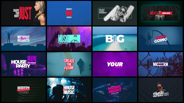 Titles Titles template preview