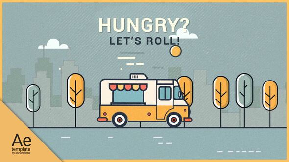 Food Truck Promo Product Promo template preview