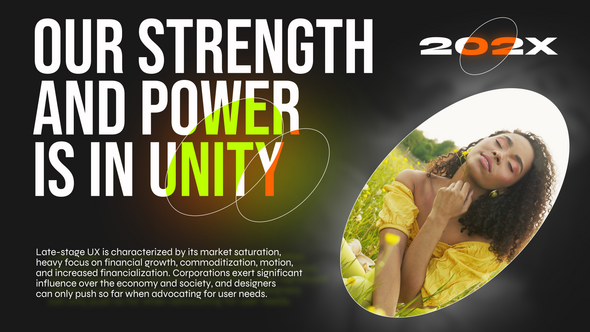 Trendy Typography Scenes Openers template preview