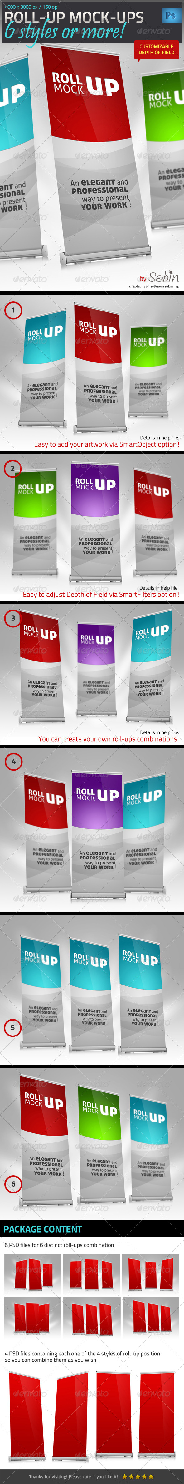 Roll-up Banner Mock-up - Signage Print