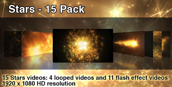 Stars - 15 Pack