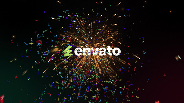 Holiday Gift Burst Elements template preview